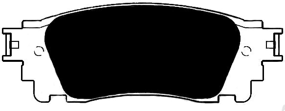 Porterfield Brake Pads for 2016 LEXUS NX200T/ NX300H