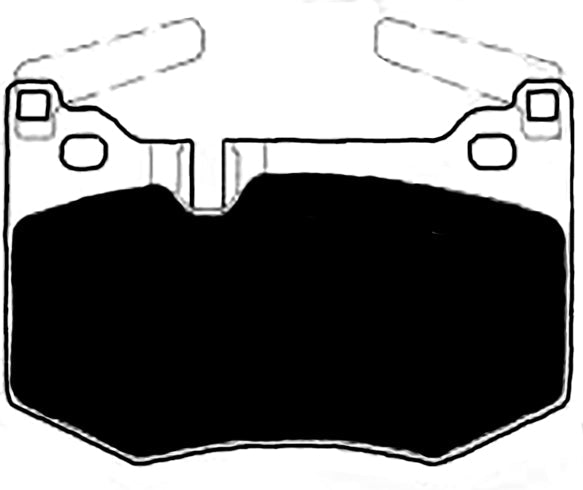 Porterfield Brake Pads for 2018 LEXUS RC-F