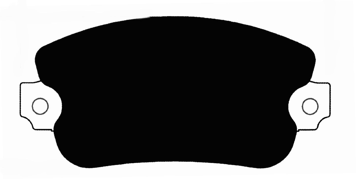 Porterfield Brake Pads for 1980 LANCIA BETA Coupe
