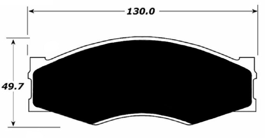 Porterfield Brake Pads for 1986 NISSAN 300ZX