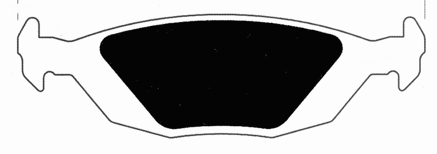 Porterfield Brake Pads for 1990 SAAB 9000 Turbo