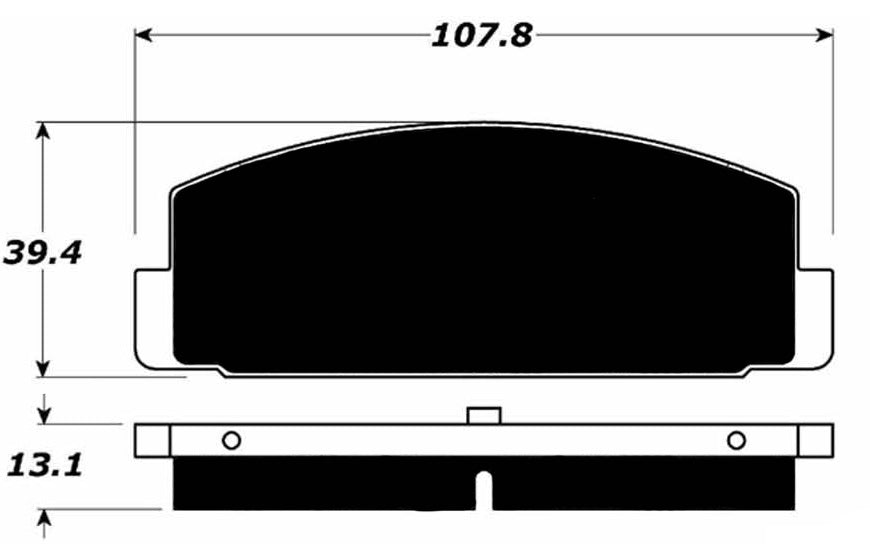 Porterfield Brake Pads for 1988 MAZDA RX 7 - 5 Lug