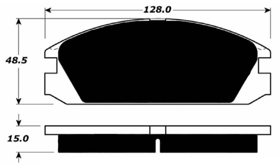 Porterfield Brake Pads for 1988 HONDA ACCORD Coupe LX