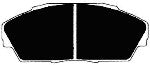 Porterfield Brake Pads for 1989 HONDA PRELUDE Si