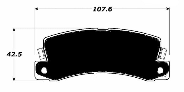 Porterfield Brake Pads for 1989 TOYOTA COROLLA Coupe GTS