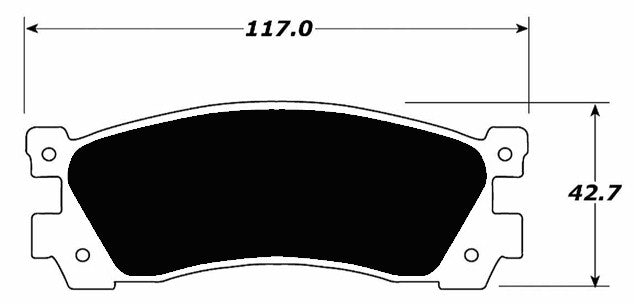 Porterfield Brake Pads for 1989 MAZDA 929