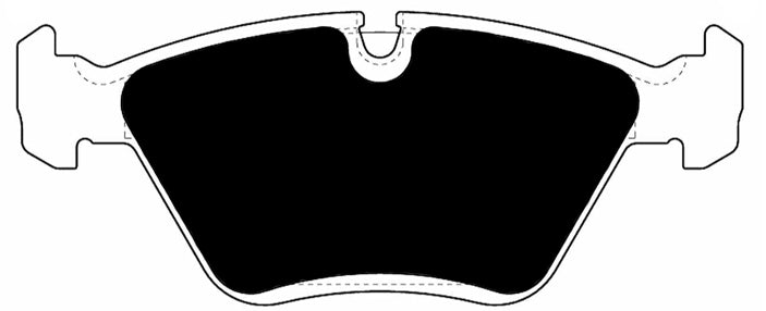 Porterfield Brake Pads for 2001 JAGUAR XJ Sport