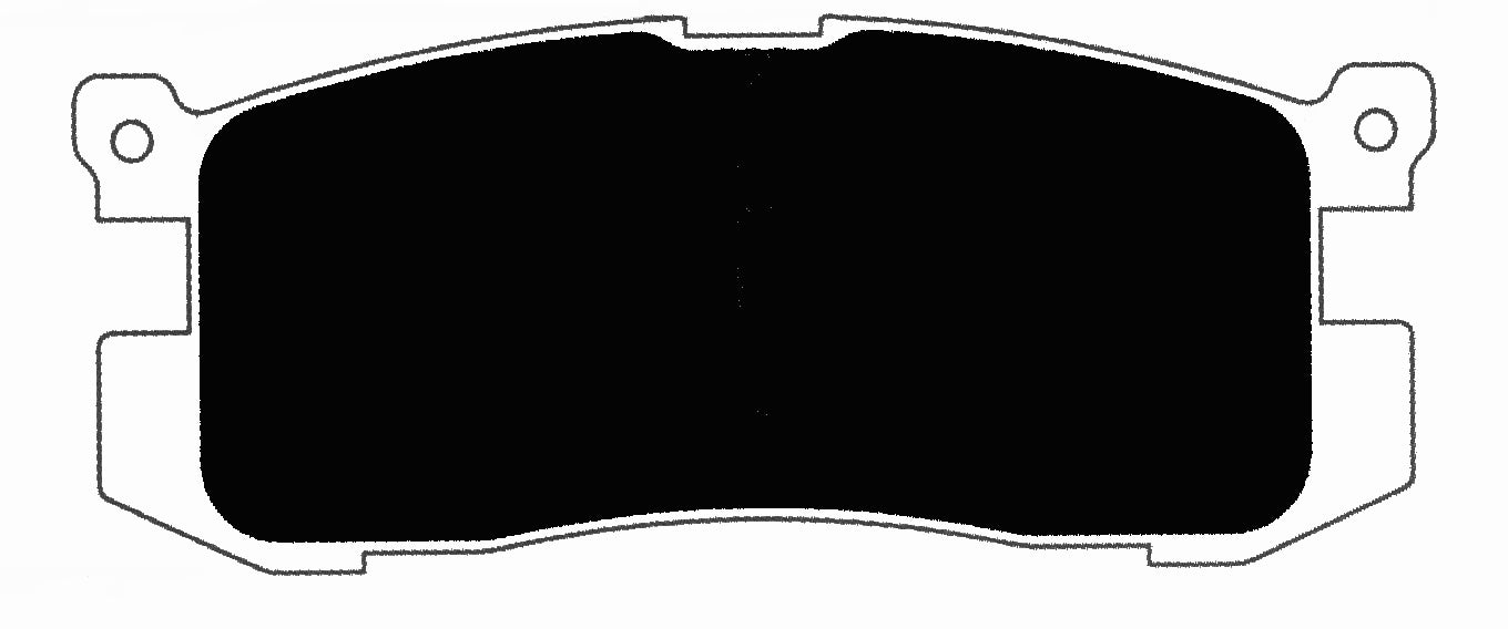 Porterfield Brake Pads for 1992 FORD PROBE R/Disc
