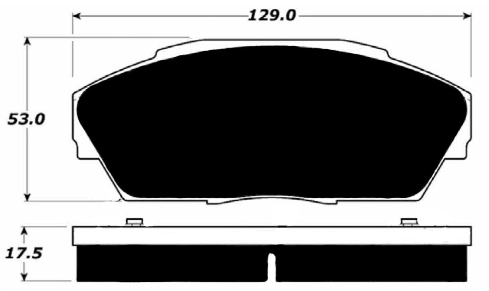 Porterfield Brake Pads for 1988 ACURA LEGEND Sedan