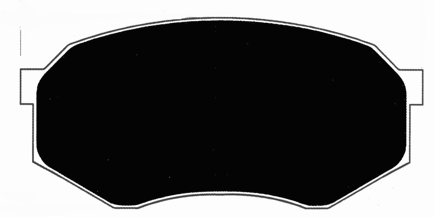 Porterfield Brake Pads for 2002 TOYOTA TACOMA 2WD 2.4L 4cyl 5 Lug