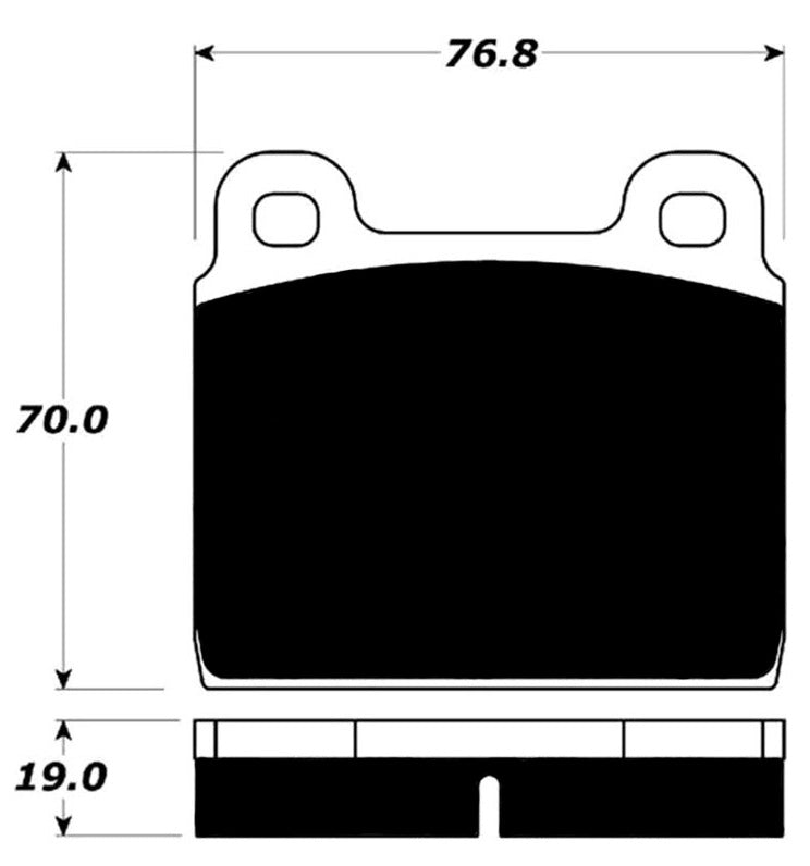 Porterfield Brake Pads for 1983 VOLKSWAGEN TRANSPORTER