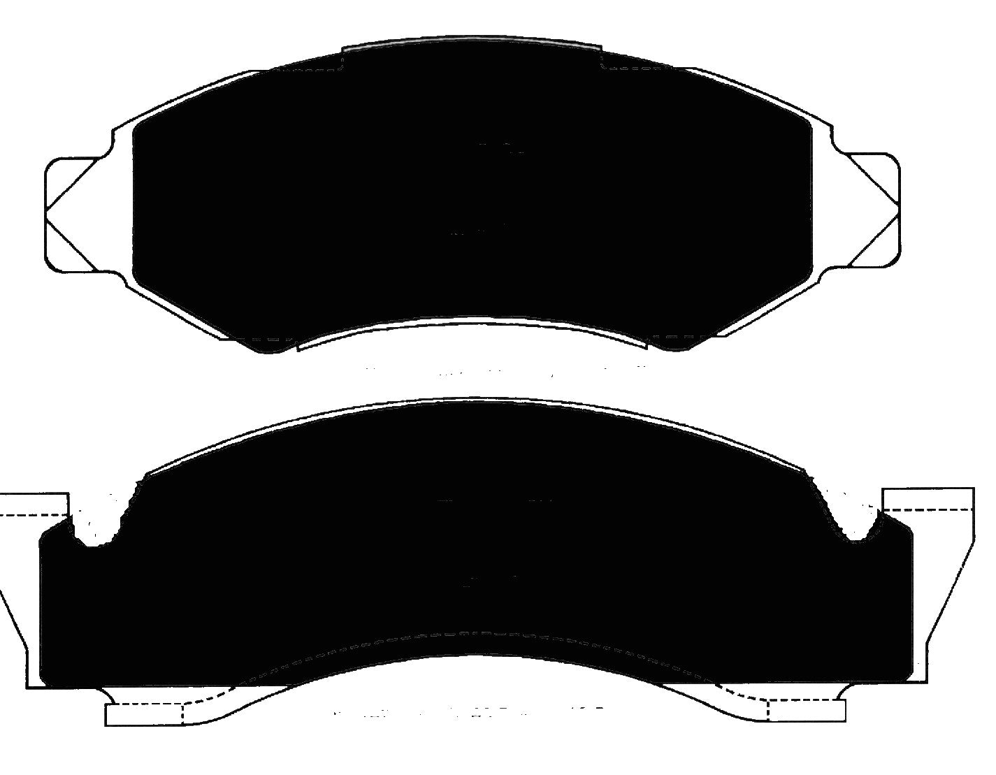 Porterfield Brake Pads for 1979 MERCURY COUGAR Wagon