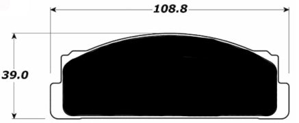 Porterfield Brake Pads for 1973 FIAT SPIDER 124