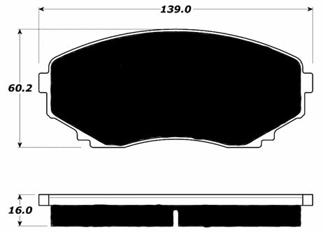 Porterfield Brake Pads for 2006 MAZDA MPV