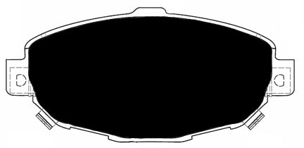 Porterfield Brake Pads for 1994 LEXUS SC 400