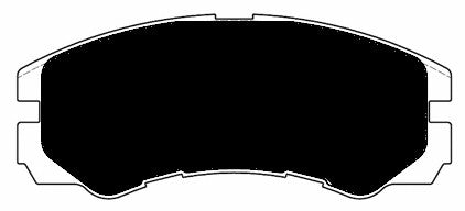 Porterfield Brake Pads for 1994 HONDA PASSPORT 6cyl