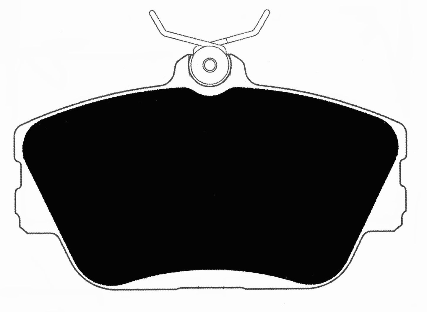 Porterfield Brake Pads for 2003 FORD TAURUS R/Drum