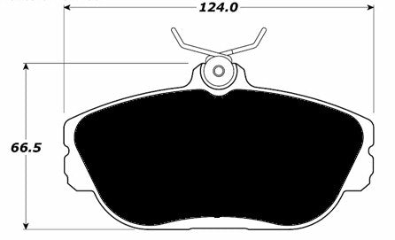 Porterfield Brake Pads for 1994 MERCURY SABLE