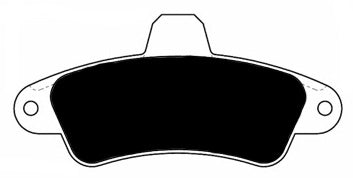 Porterfield Brake Pads for 1996 MERCURY MYSTIQUE R/Disc
