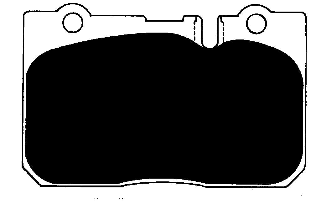 Porterfield Brake Pads for 1999 LEXUS LS 400