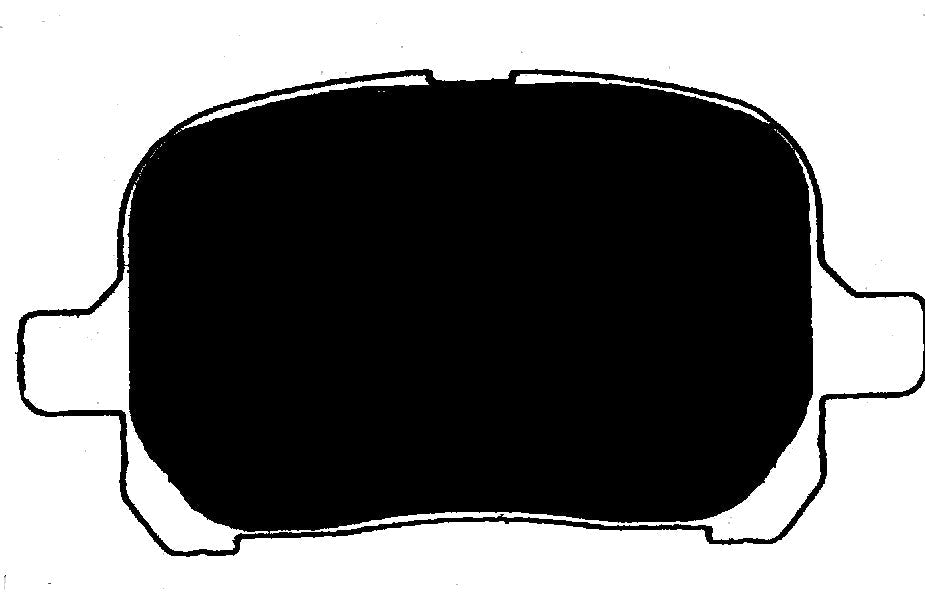 Porterfield Brake Pads for 2001 TOYOTA SOLARA Convertible