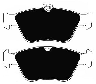 Porterfield Brake Pads for 1997 MERCEDES-BENZ E300 2 Pin Pad Rear Caliper