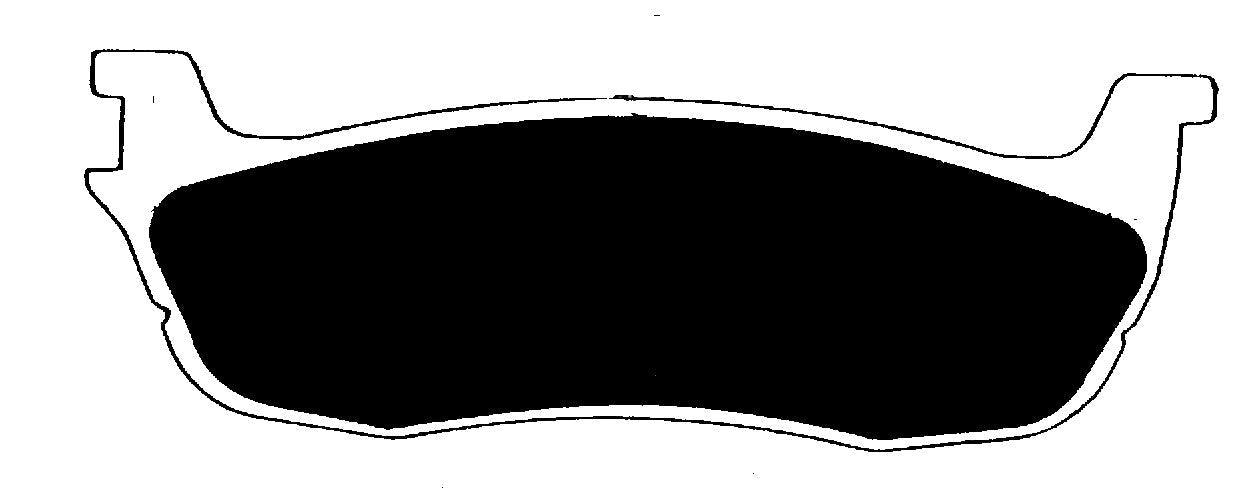 Porterfield Brake Pads for 1998 FORD F150 2WD Lightning
