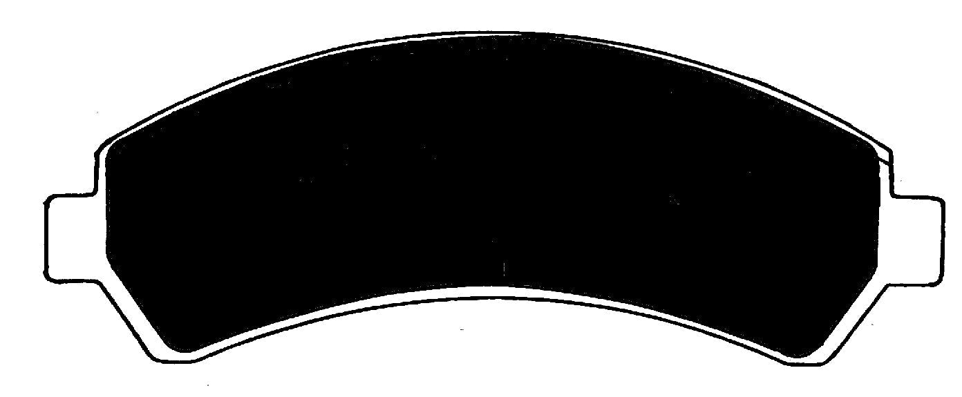 Porterfield Brake Pads for 1999 GMC S-15 Jimmy 2WD