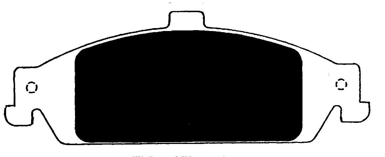 Porterfield Brake Pads for 2001 CHEVROLET MALIBU