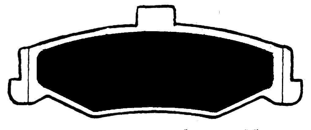 Porterfield Brake Pads for 1998 CHEVROLET CAMARO