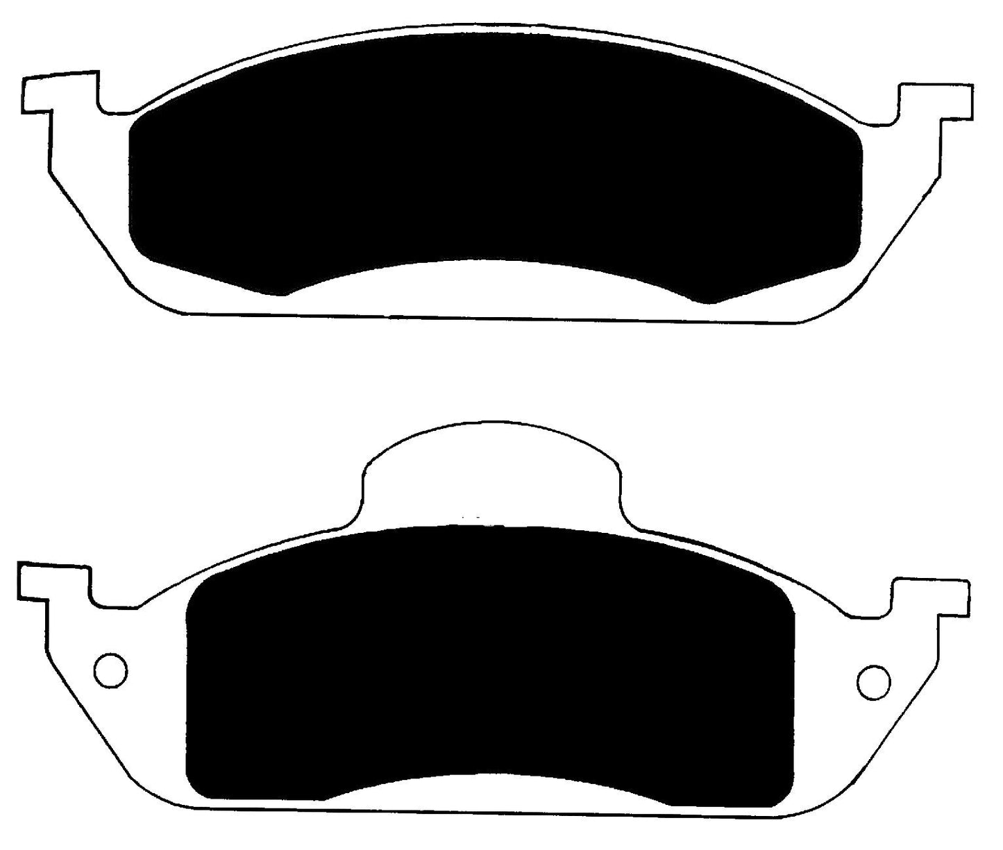 Porterfield Brake Pads for 2003 MERCEDES-BENZ ML350