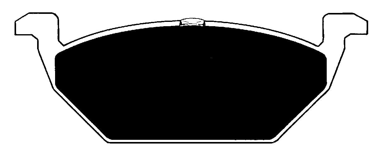 Porterfield Brake Pads for 2004 VOLKSWAGEN JETTA 2.0L Gas