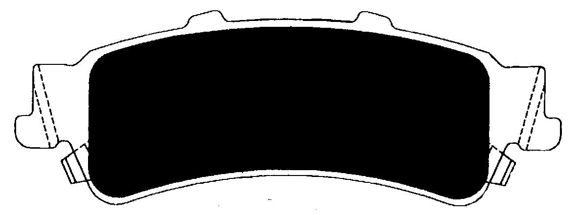 Porterfield Brake Pads for 2004 CHEVROLET SILVERADO 1500 4WD Reg Cab