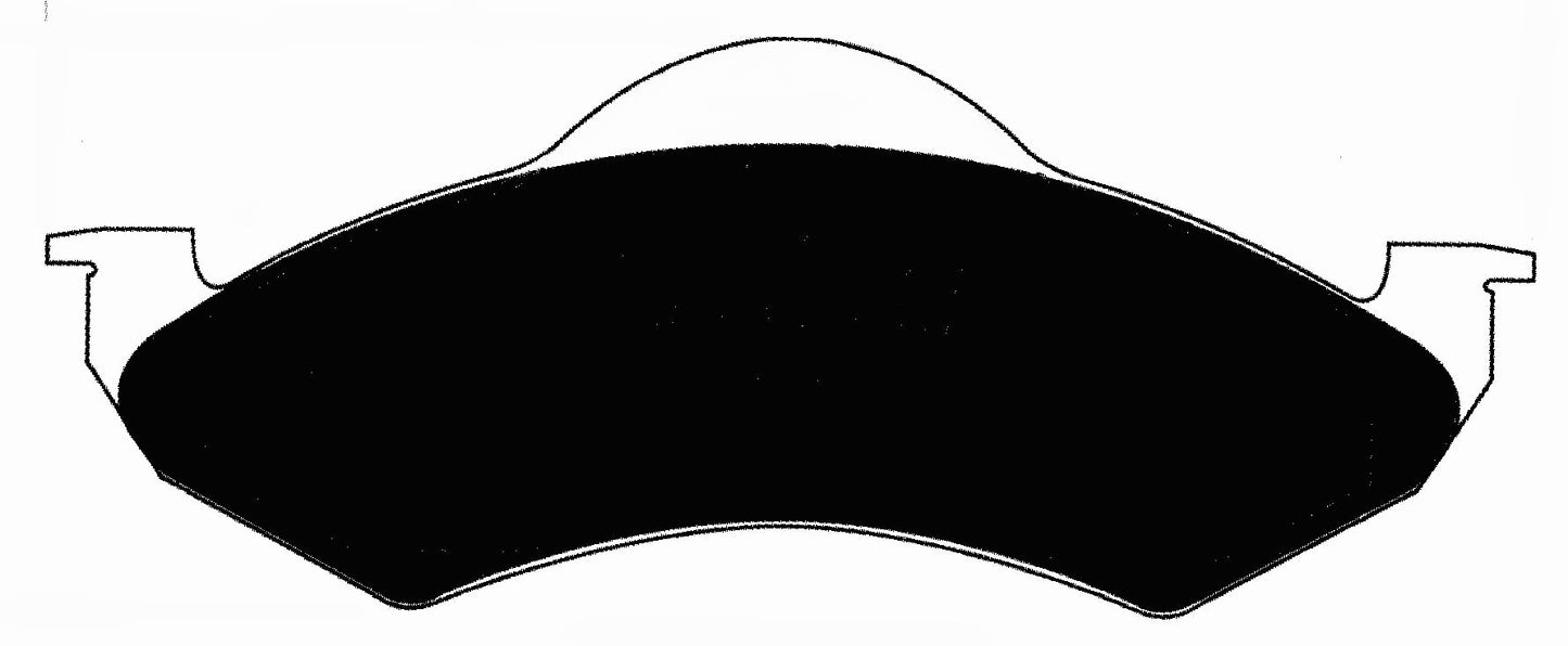 Porterfield Brake Pads for 2001 DODGE DAKOTA 4WD 11" Rear Shoe