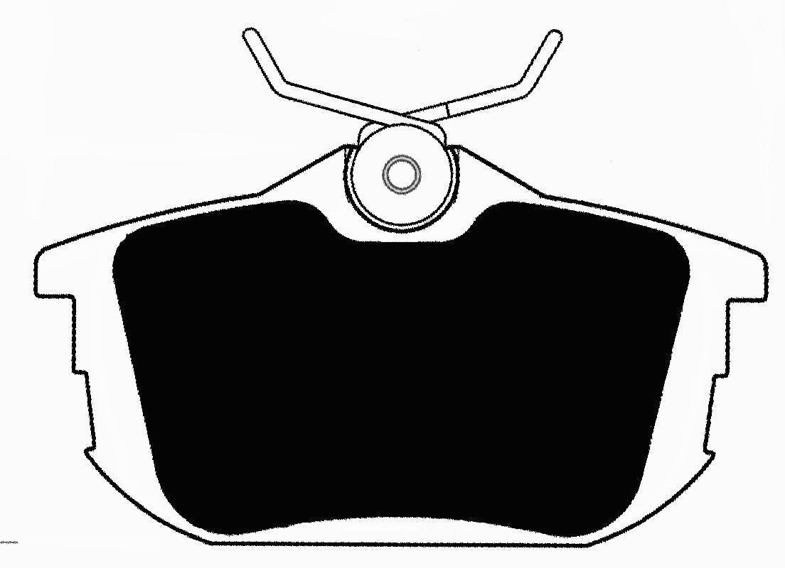 Porterfield Brake Pads for 2000 VOLVO V40