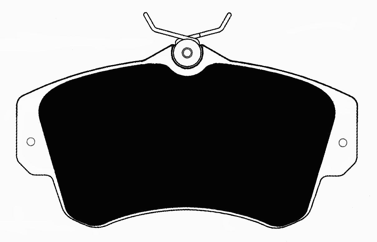 Porterfield Brake Pads for 2005 CHRYSLER PT CRUISER Rear Drum w/ABS