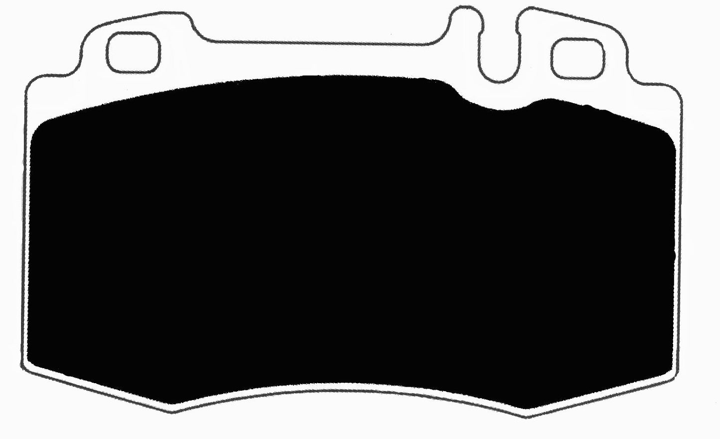 Porterfield Brake Pads for 2009 MERCEDES-BENZ SL550