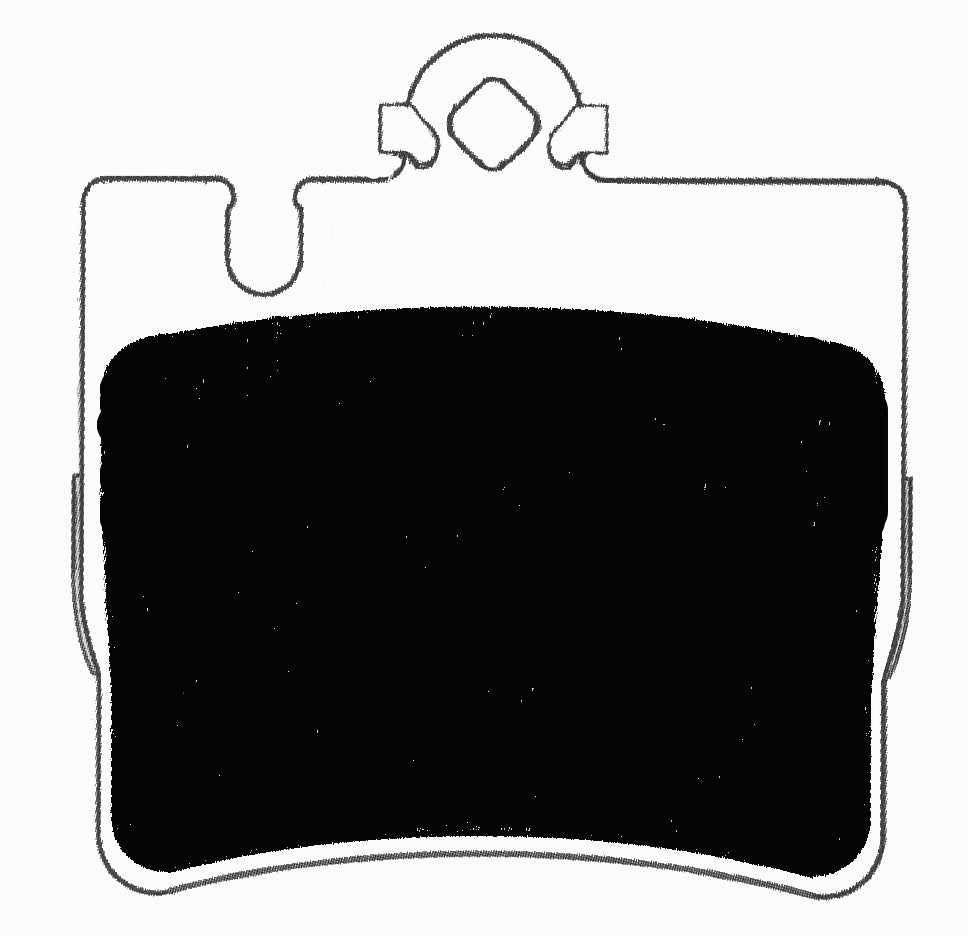 Porterfield Brake Pads for 2000 MERCEDES-BENZ S430