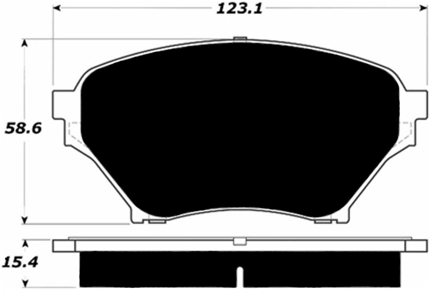 Porterfield Brake Pads for 2004 MAZDA MX-5 MIATA