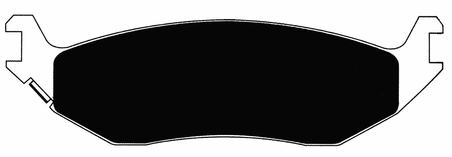 Porterfield Brake Pads for 2003 DODGE RAM 1500 4WD
