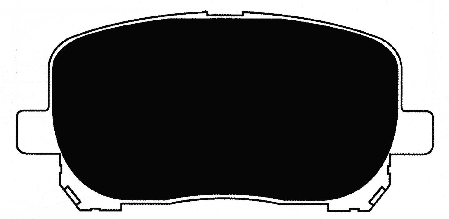 Porterfield Brake Pads for 2007 PONTIAC VIBE