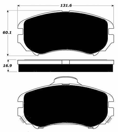 Porterfield Brake Pads for 2012 KIA SOUL