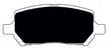 Porterfield Brake Pads for 2005 PONTIAC G5 5 Lug