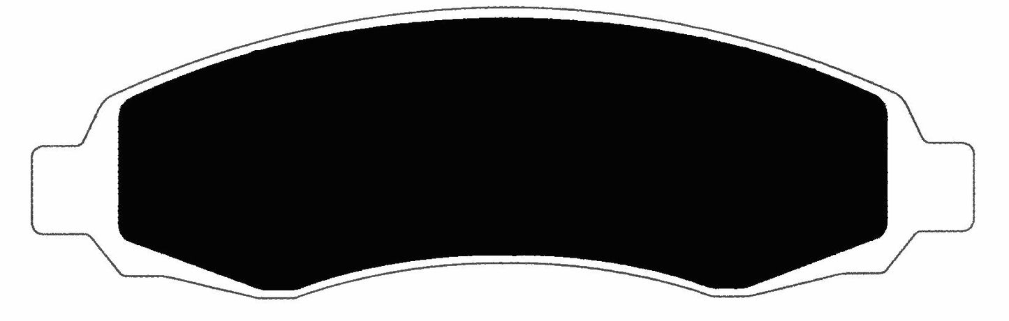 Porterfield Brake Pads for 2004 DODGE DAKOTA 2WD Rear Shoe