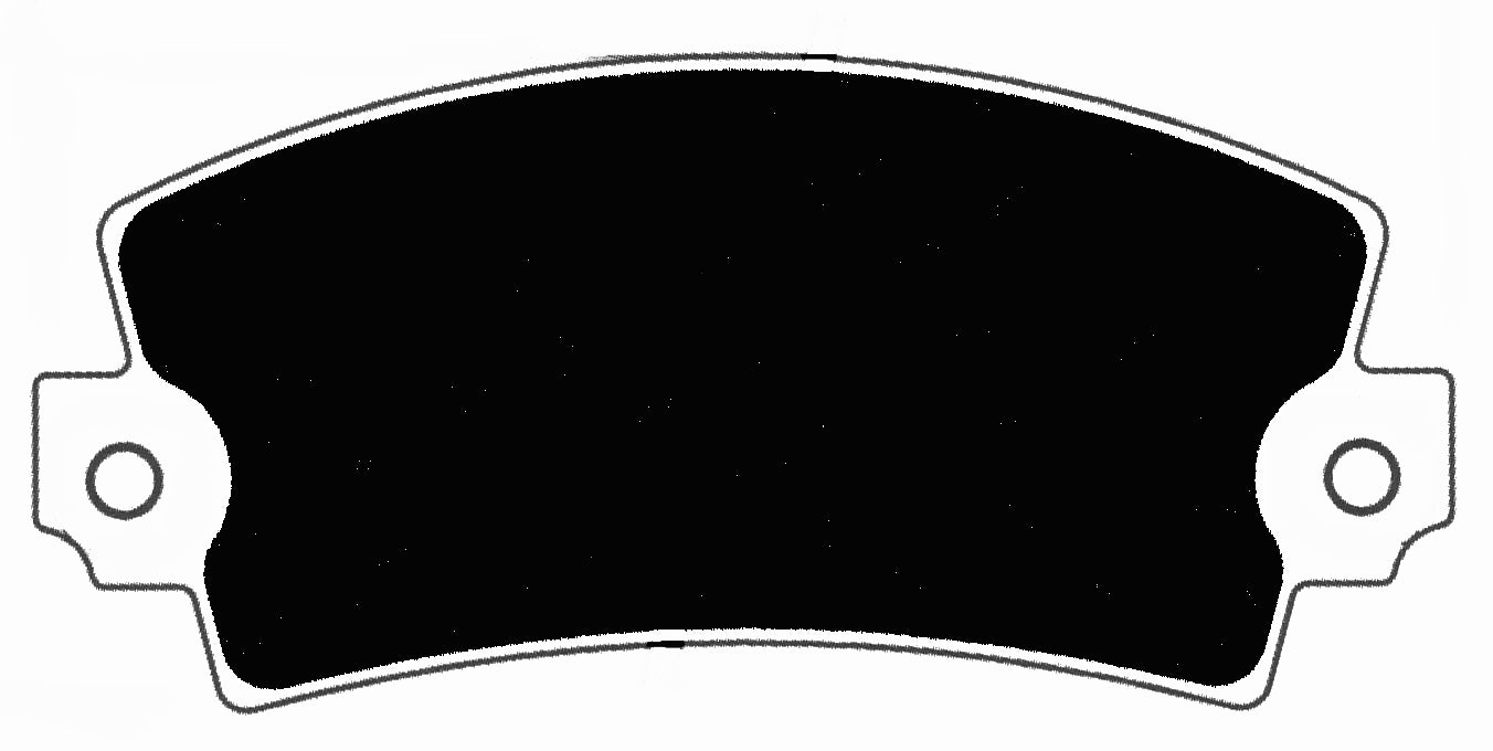 Porterfield Brake Pads for 1989 LOTUS ESPRIT
