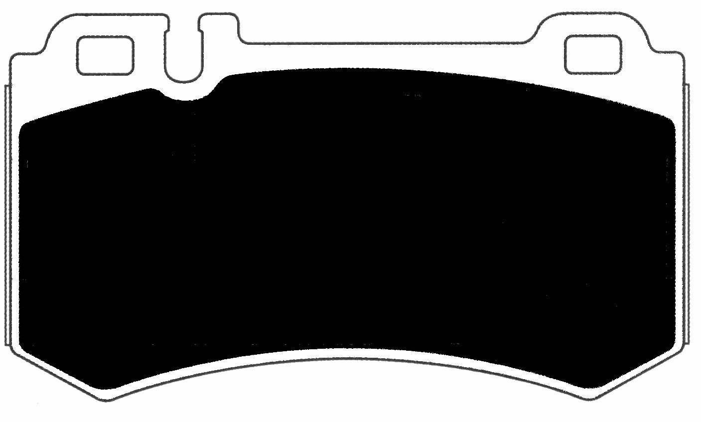 Porterfield Brake Pads for 2005 MERCEDES-BENZ SL600