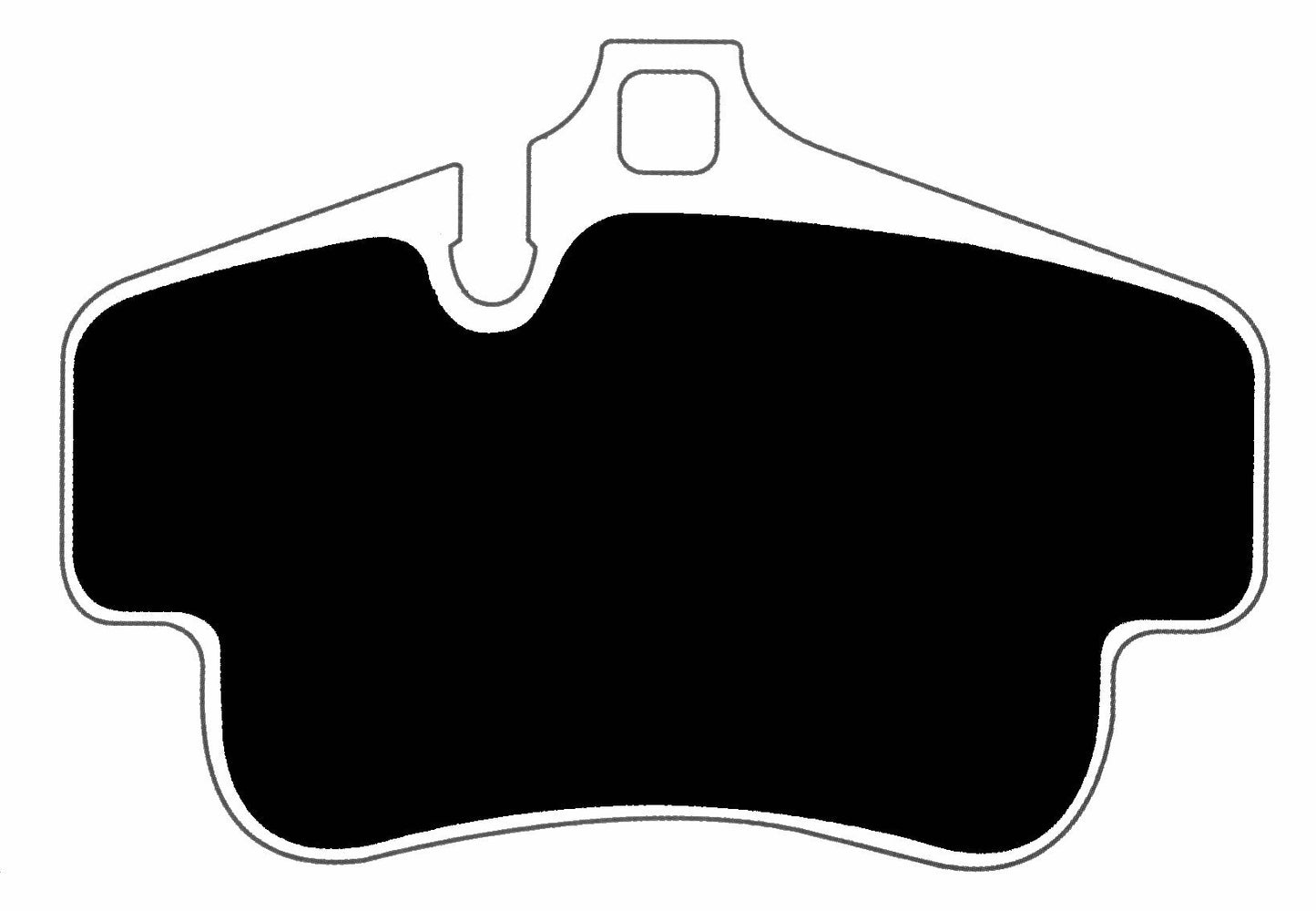 Porterfield Brake Pads for 2009 PORSCHE Boxster S w/Ceramic Discs