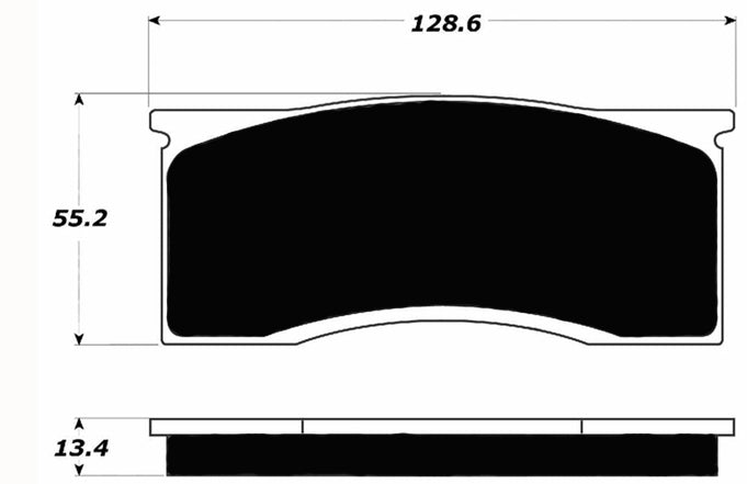 Porterfield Brake Pads for 1969 PLYMOUTH BARRACUDA w/Front Disc