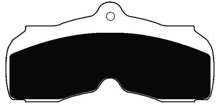Porterfield Brake Pads for 1968 PONTIAC FIREBIRD w/Front Discs