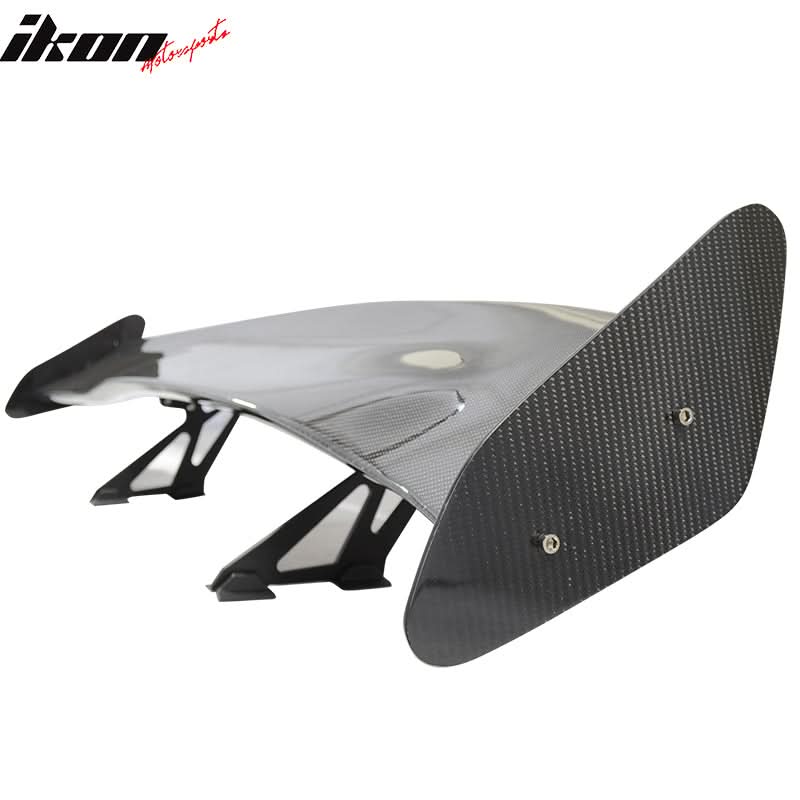56"Inch GT Style 3D Carbon Fiber Racing Race Drag Trunk Spoiler Wing